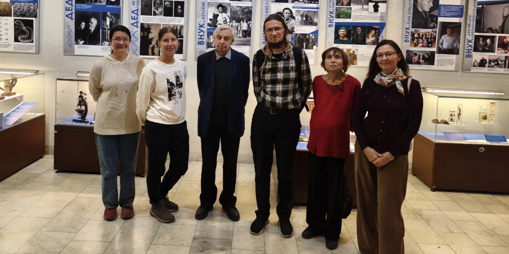 Мы на выставке «Эволюционная династия»